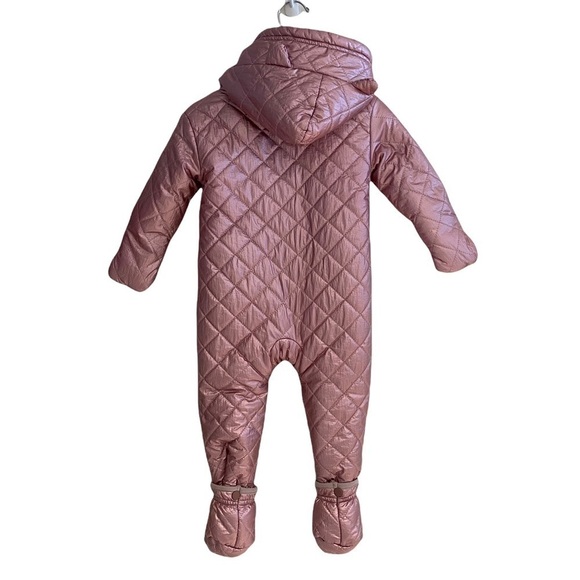 𝅺EGG by Susan Lazar Metallic Pink Infant Snowsuit - Picture 3 of 8